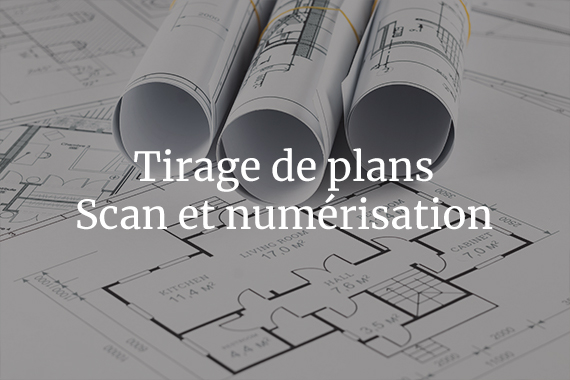 Tirages de plan, Numérisation, Plastification grand format Puy-de-dome 63